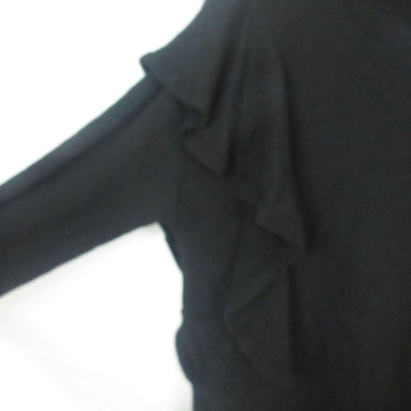 Splendid Westfourth Asymmetrical Ruffle Sweatshirt Women's Size Large - Picture 7 of 9